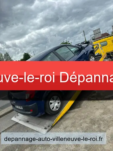 Dépannage et remorquage à Villeneuve-le-roi